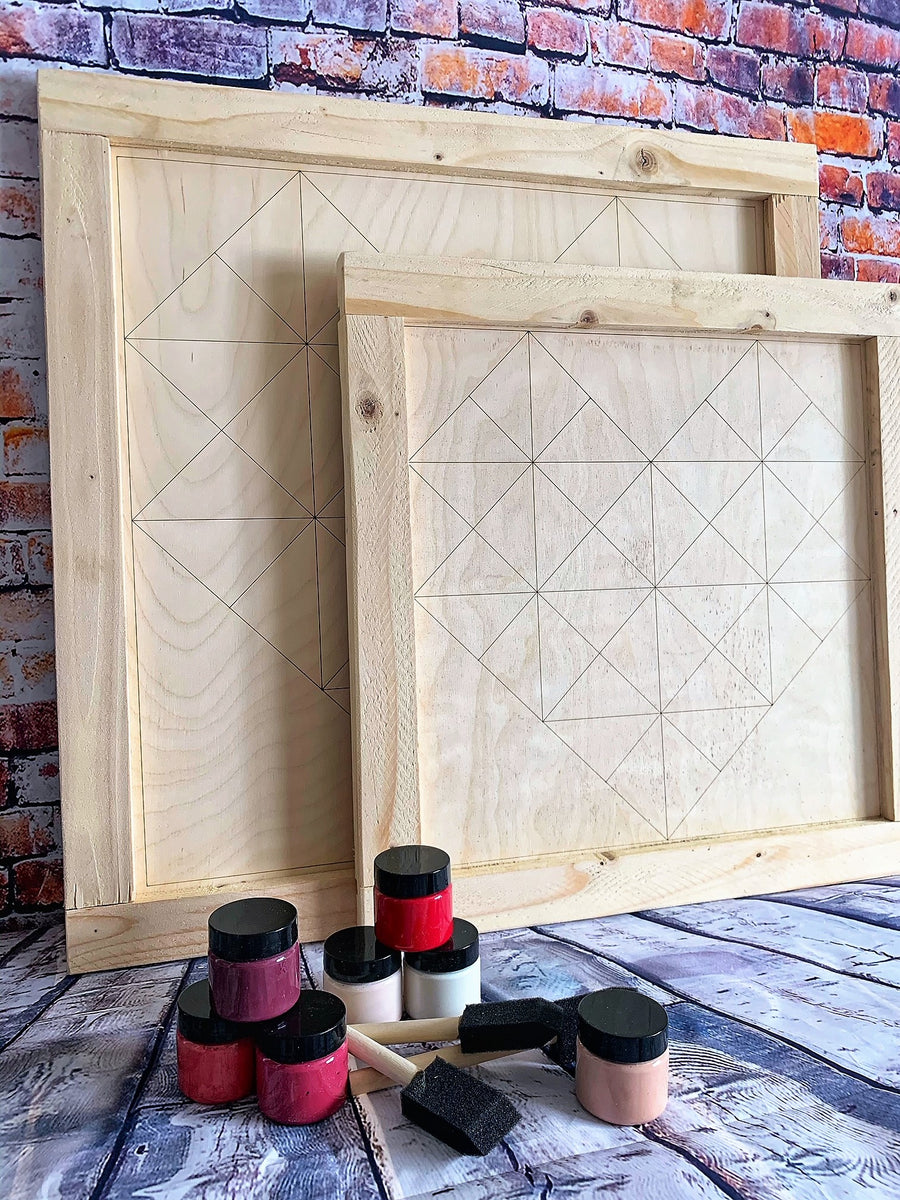 Ready to Paint Barn Quilts Tweetle Dee Design Co.