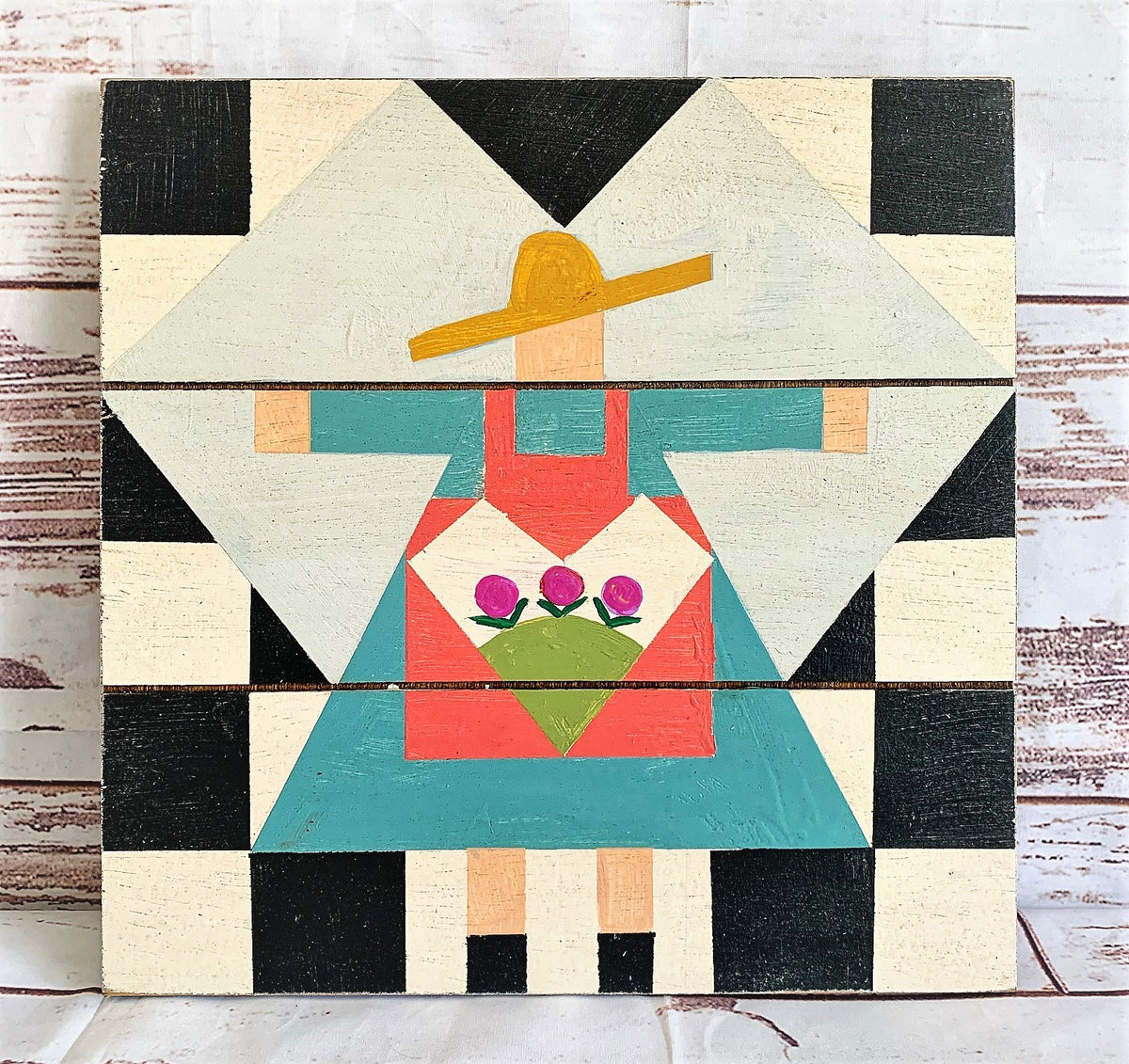 Angels are Among Us MCD Barn Quilt Tweetle Dee Design Co.