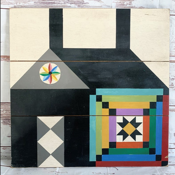 Little Cabin on the Prairie Barn Quilt