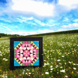 The Thistle Place Barn Quilt – A Family Story Painted in Purple