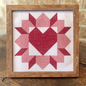 Introducing the Swoony Heart Cross-Stitch Pattern – A Stitch of Love