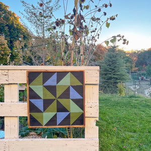 Wilde Bloem Morning Glory Barn Quilt