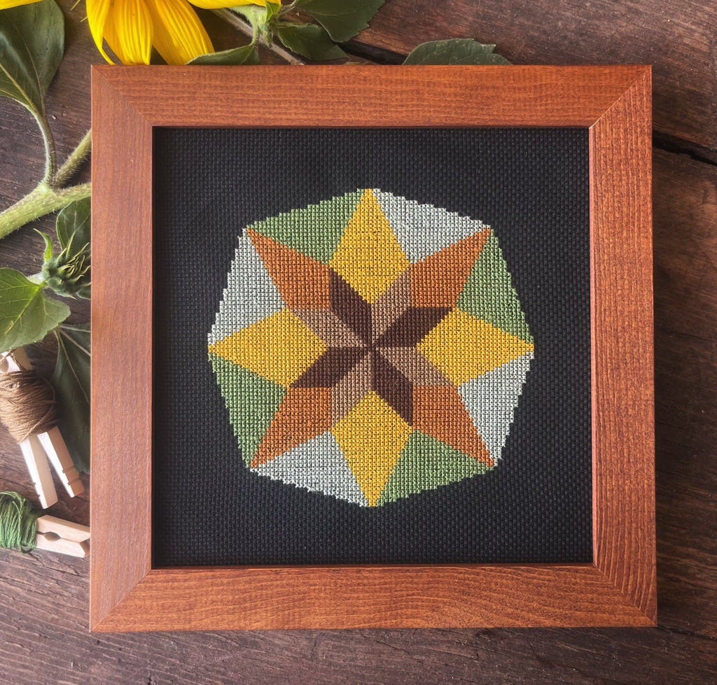 Stitching Sunshine – The Wilde Bloem Sunflower Cross Stitch Launch