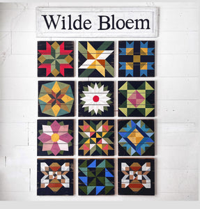Wilde Bloem Collection - Block of the Month 2023