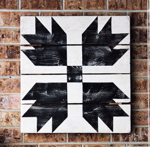 Bear Paw Barn Quilt