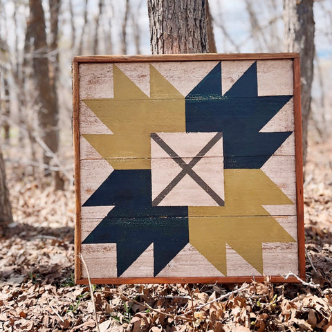 Bigtooth Maple Barn Quilt