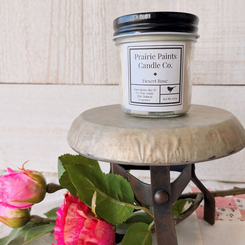 Prairie Paint Candle Collection - Desert Rose