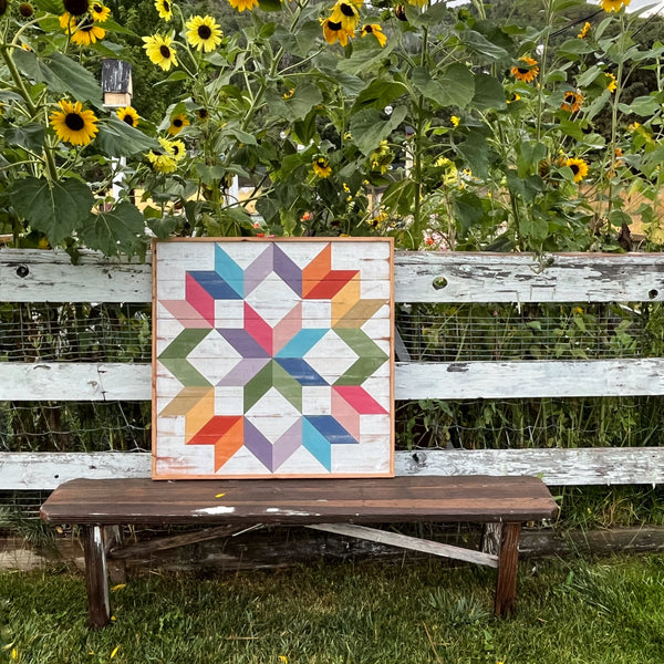 Craftsman Star Barn Quilt