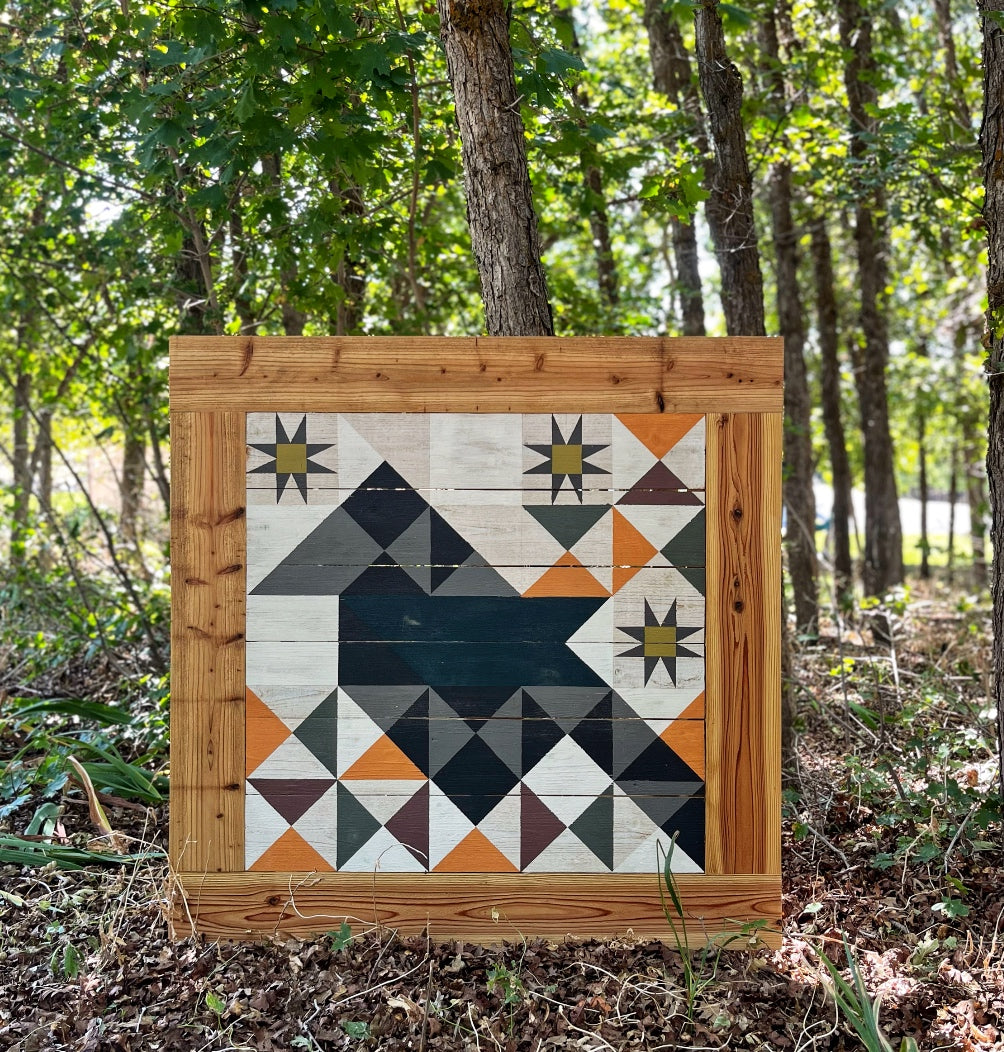 Old Crow Barn Quilt