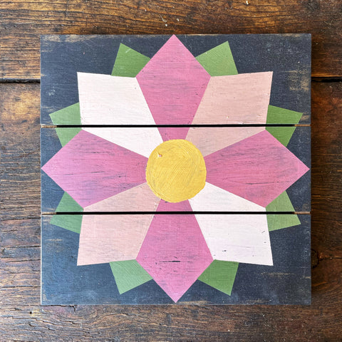 Wilde Bloem Peony Barn Quilt Kit