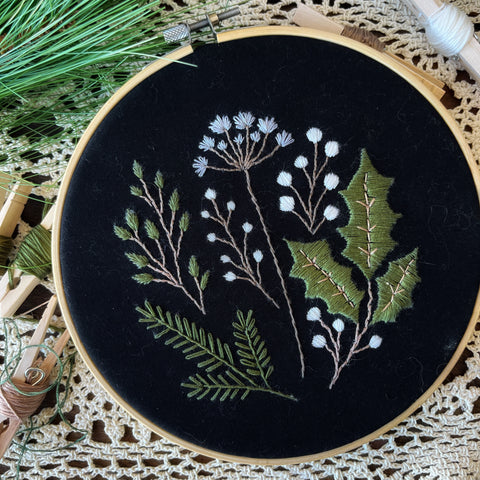 Winter’s Garden Embroidery Kit