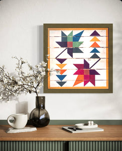 Appalachian Leaves Barn Quilt