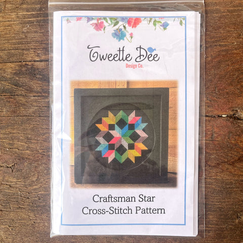 Craftsman Star Cross-Stitch Pattern