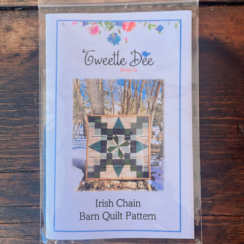 Irish Chain Barn Quilt Pattern