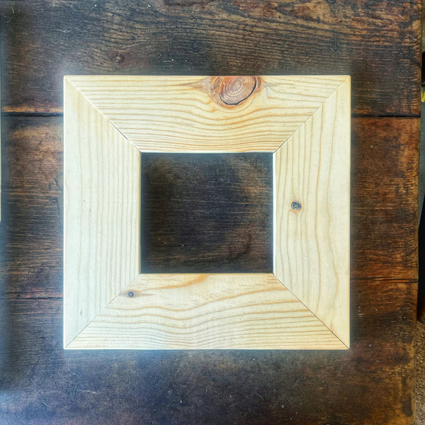 Square Unfinished Frames