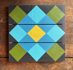 Wilde Bloem Cornflower Barn Quilt Kit