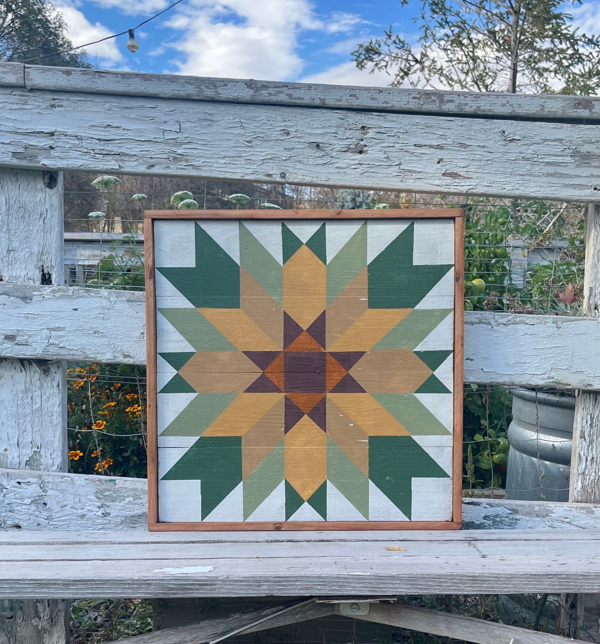 Southern Sunflower Barn Quilt