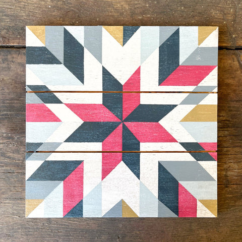 Vintage Americana Starburst Barn Quilt Kit