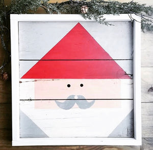 Santa Clause is Coming to Town Barn Quilt Kit