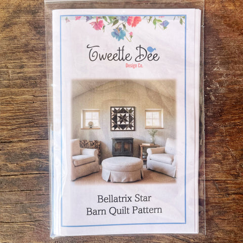 Bellatrix Star Barn Quilt Pattern