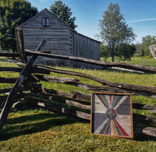 Mended Roads Barn Quilt