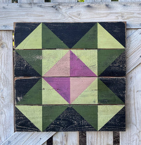 Wilde Bloem Wild Clover Framed Barn Quilt Kit