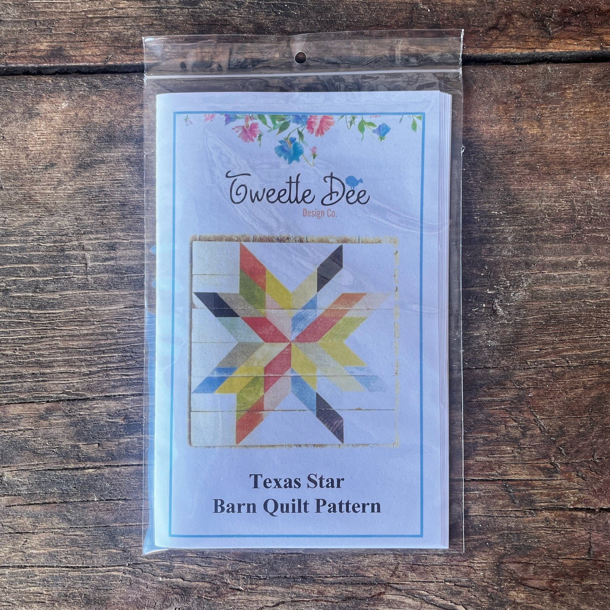 Texas Star Barn Quilt Pattern