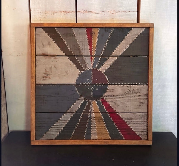 Mended Roads Barn Quilt
