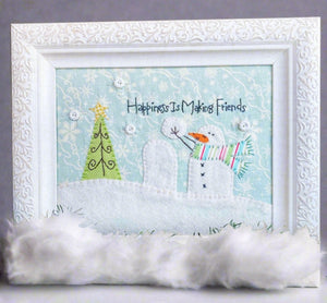 Happiness is Making Friends Embroidery Kit