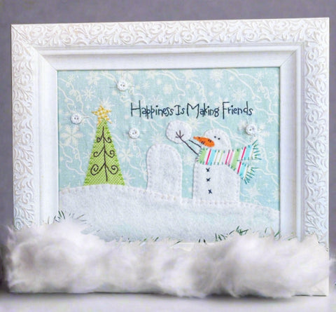 Happiness is Making Friends Embroidery Kit