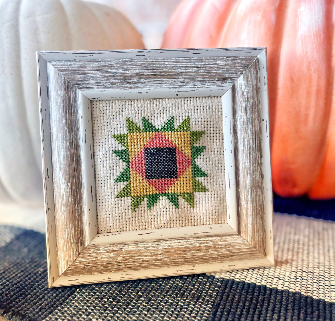 Sunflower Star Crossstich Kit