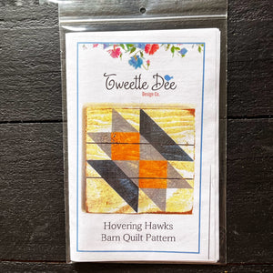 Hovering Hawks Barn Quilt Pattern