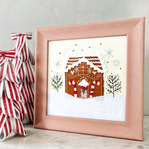 Gingerbread Cottage Frame