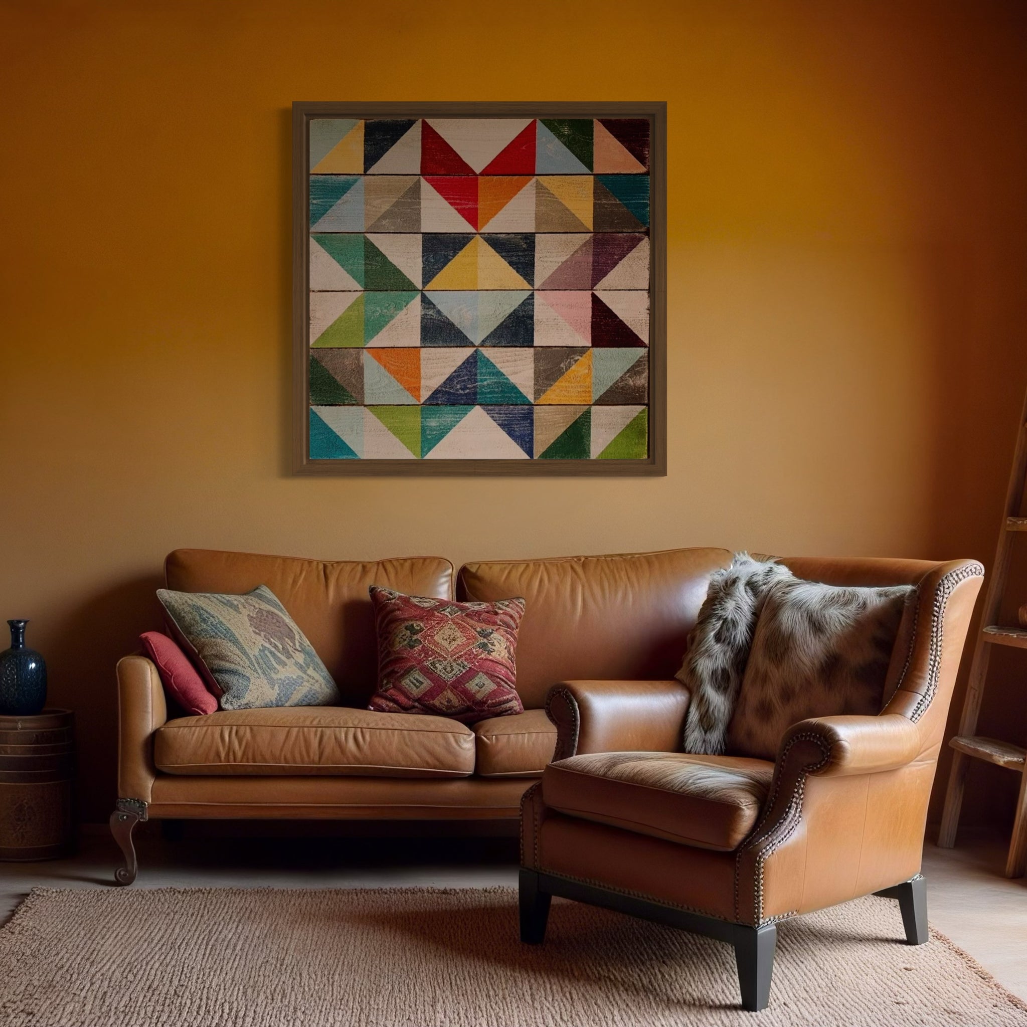 Harvest Star Barn Quilt