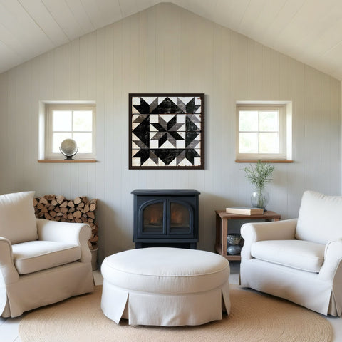 Bellatrix Star Barn Quilt