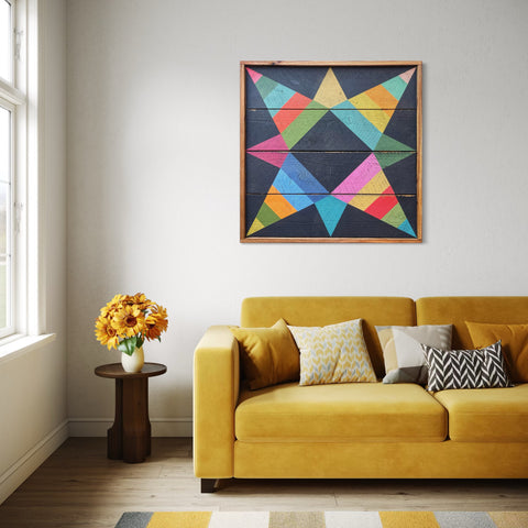 Pricilla’s Star Barn Quilt