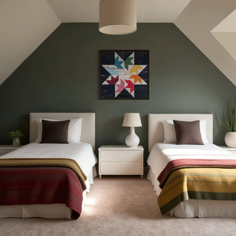 Flying Swallow Barn Quilt
