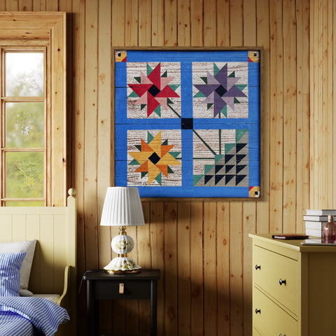 Garden Blessings Barn Quilt