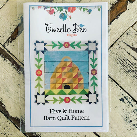 Hive and Home Barn Quilt Pattern