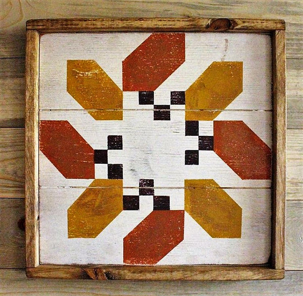 Oak and Acorn Barn Quilt