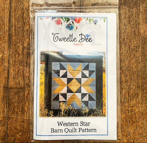 Western Star Barn Quilt Pattern
