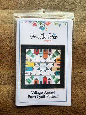 Village Square Barn Quilt Pattern