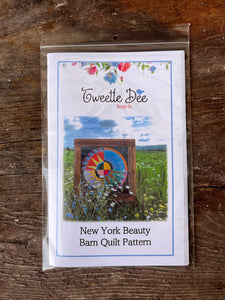 New York Beauty Barn Quilt Pattern