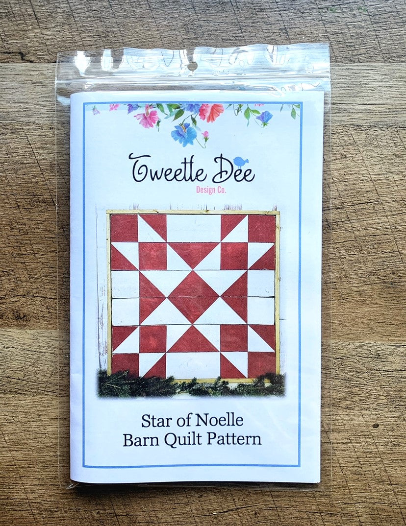 Star of Noelle Barn Quilt Pattern