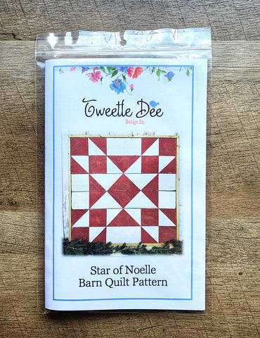 Star of Noelle Barn Quilt Pattern