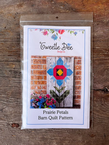 Prairie Petals Barn Quilt Pattern