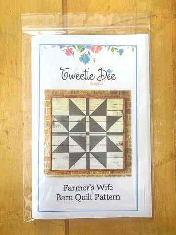 Farmer's Wife Barn Quilt Pattern
