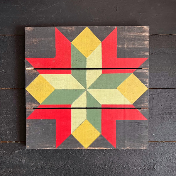Wilde Bloem Indian Paint Brush Little Barn Quilt Kit