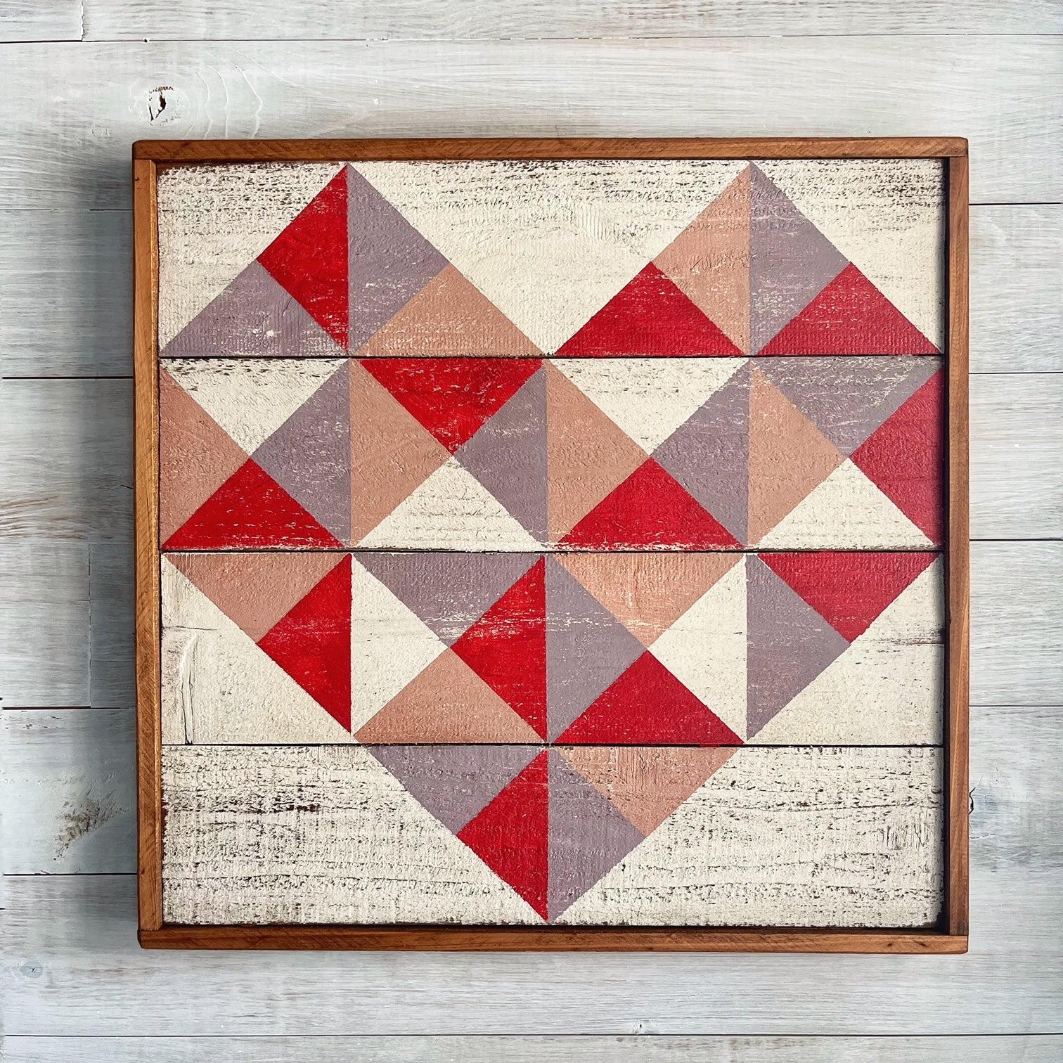 Little Pieces of My Heart Barn Quilt Kit
