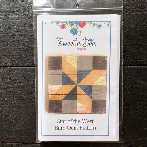 Star of the West Barn Quilt Pattern